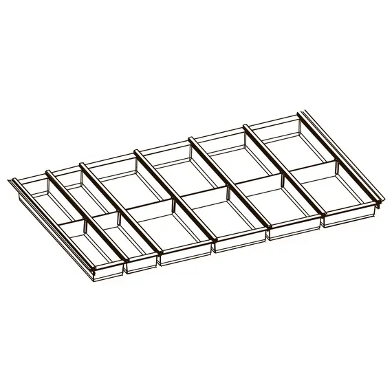 Лоток в ящик 900 мм графит Cuisio Ninka арт.2257.99.40712