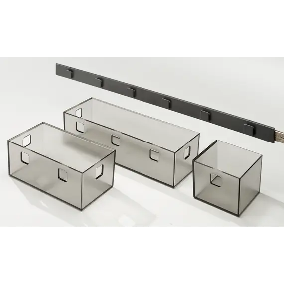 Рейл для установки лотков для системы хранения Banio Ninka,светло-серый арт.5014.хх.20171