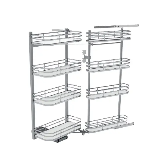 230BPlus.600 Колонна выдвижная, 8 корзин, шкаф 600мм