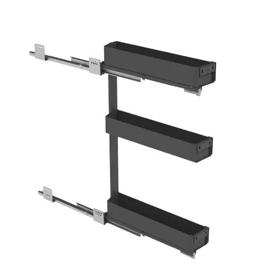 249PRO.200 Колонна выдвижная, 3 корзины, шкаф 200мм