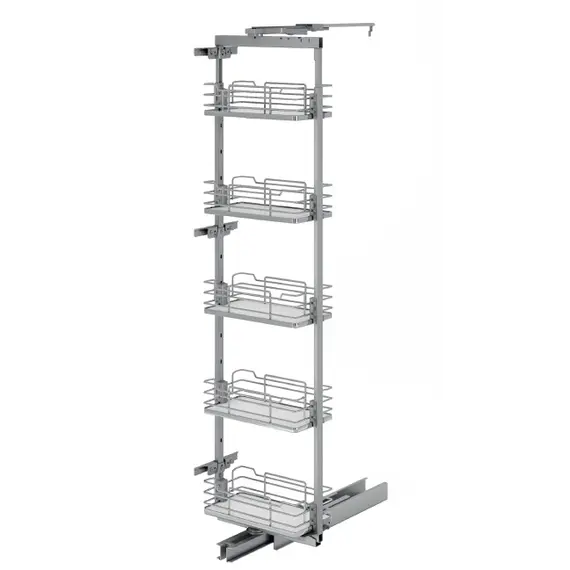 265i.450 Колонна поворотная, 5 корзин, шкаф 450мм