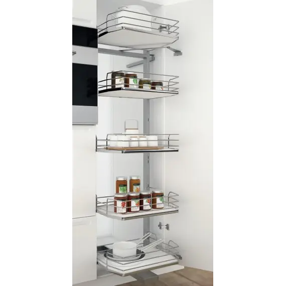 295i.onebox.500 Колонна выдвижная (компл), 5 корзин, шкаф 500мм