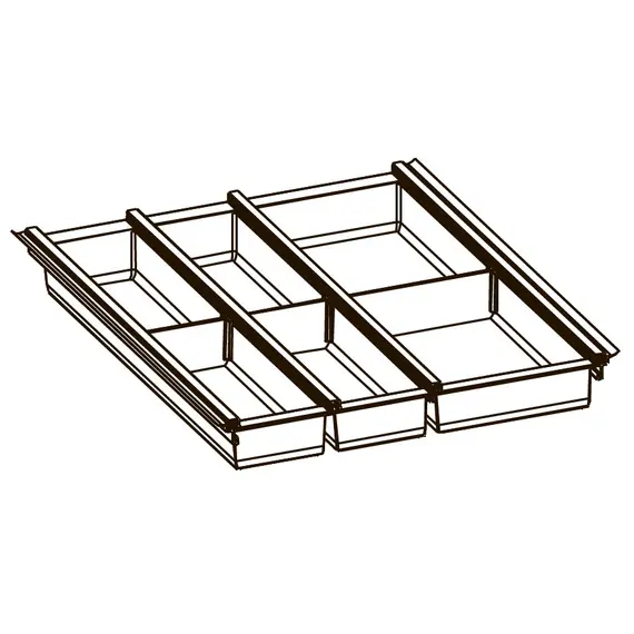 2252.52.40712 Лоток в ящик 450 мм графит Cuisio Ninka
