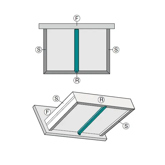 0770.550.99 Усилитель дня ящика 550 мм - 1