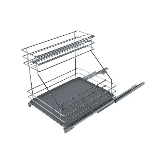 060G.300 Корзина выдвижная для моющих средств, шкаф 300мм