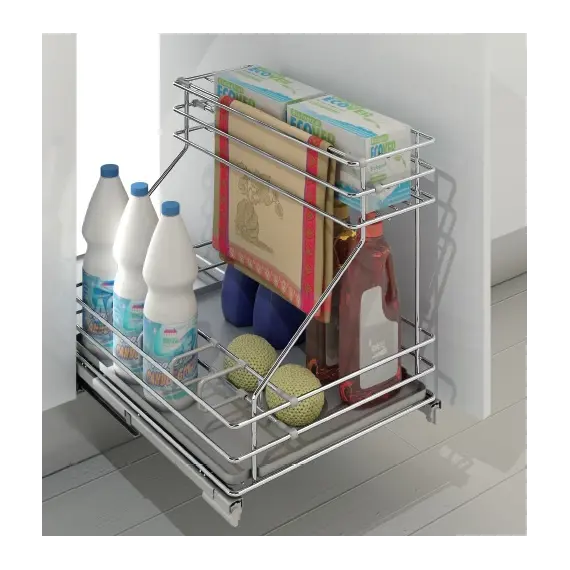 060G.300 Корзина выдвижная для моющих средств, шкаф 300мм - 2