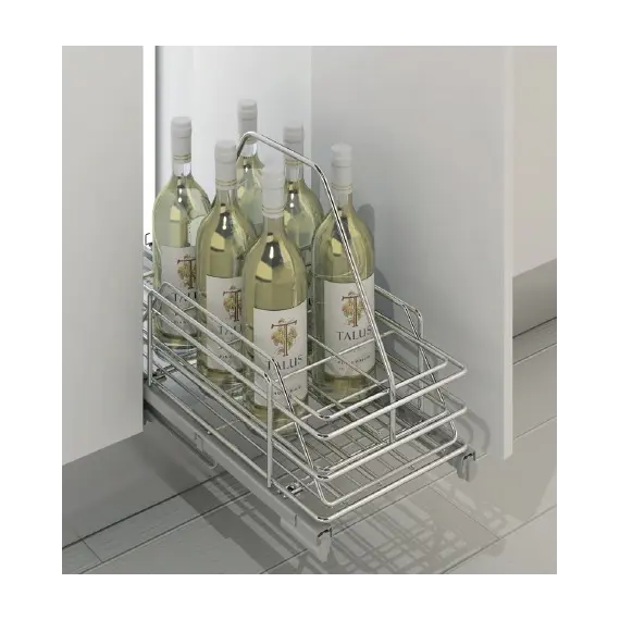 064G.300 Корзина выдвижная съемная, для бутылок, шкаф 300мм - 2