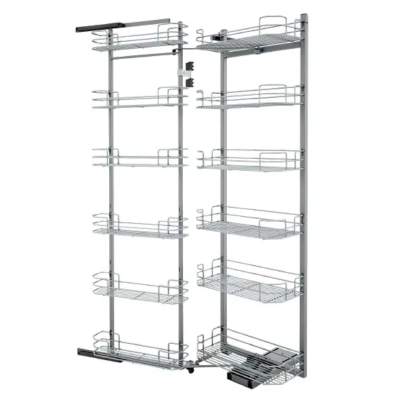 230A.450 Колонна выдвижная, 12 корзин, шкаф 450мм