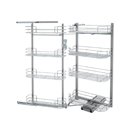 230B.600 Колонна выдвижная, 8 корзин, шкаф 600мм