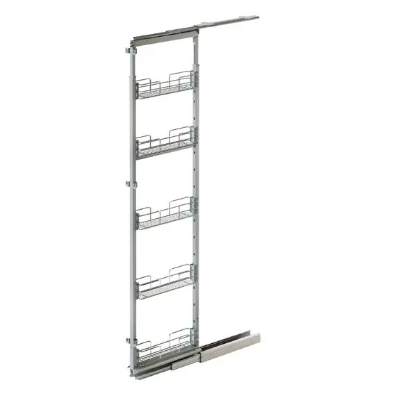 258.200 Колонна выдвижная, 5 корзин, шкаф 200мм