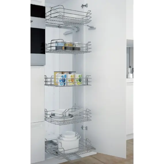 295.onebox.300 Колонна выдвижная (компл), 5 корзин, шкаф 300мм