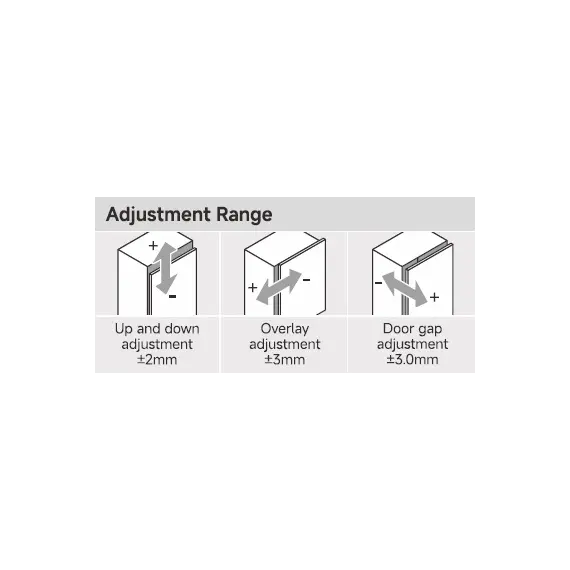 896-0T52-981 Петля 896 с регулировкой доводчика, для алю. профиля, Вкладная, 28мм, Черный - 4