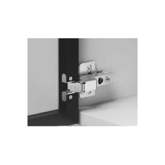 896-0T68-981 Петля 896 без пружины, для алю. профиля, Вкладная, 28мм, Черный