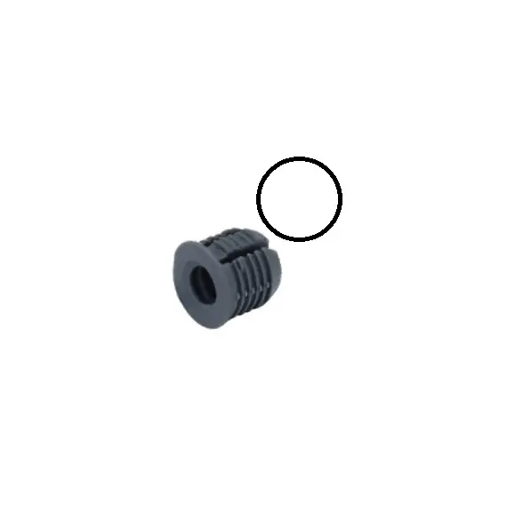 153-10M6-0910C-WH Футорка серии 153, M6, 9х10мм, пластик - 4
