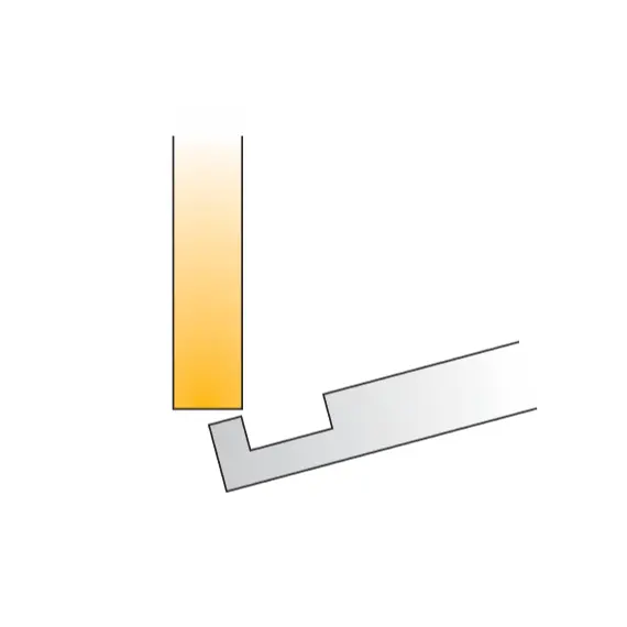 248-0V40-050-TL Петля S-Type -15 градусов 110/52/0 мм - 10