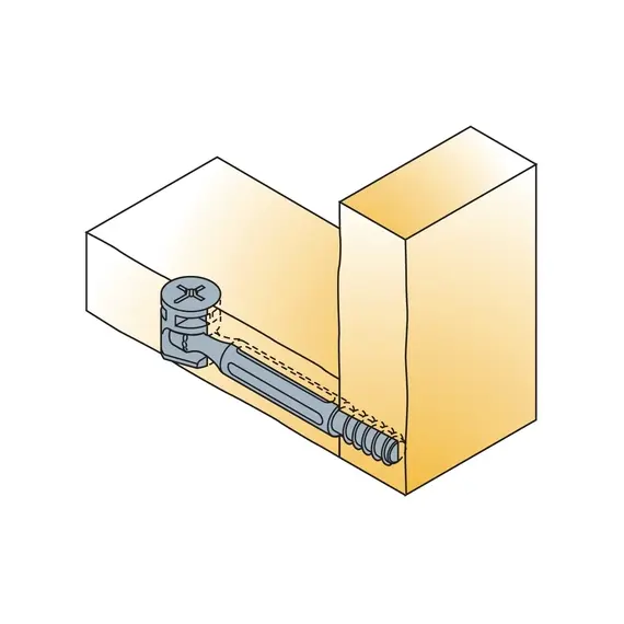 005578-885-300 Эксцентрик мебельный CAM2000 12х12 мм - 4