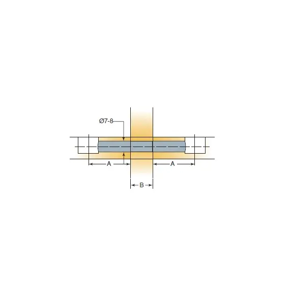 005772-883-300 Дюбель двойной 86 мм - 2