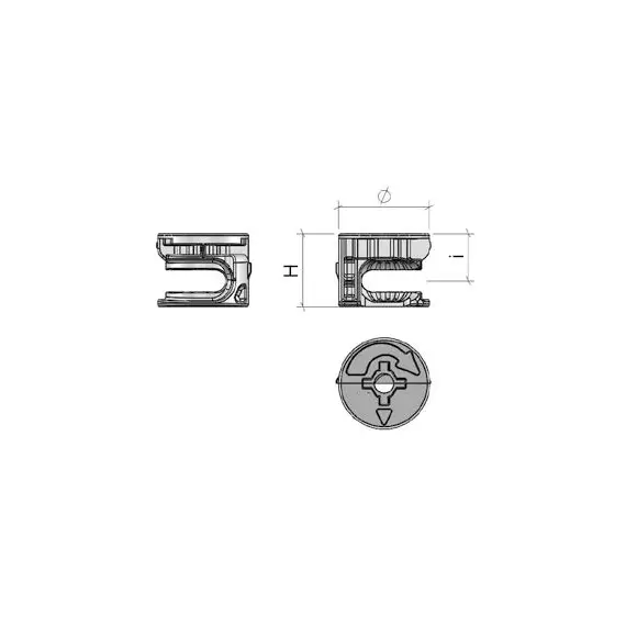 EC20ZL0001512 Эксцентрик D15x12,2 мм (замак) - 8
