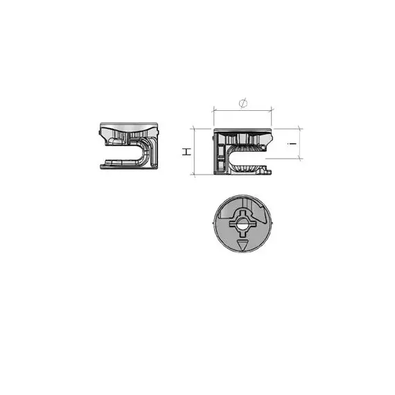 EC25ZL0001512 Эксцентрик D15x12,2 мм (замак) - 5
