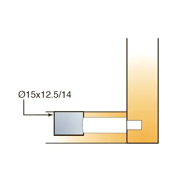 005960-885-300 Стяжка коническая D15х12 мм - 2