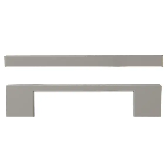 Лифт 96/128 Ручка мебельная скоба, алюминий матовый - 2