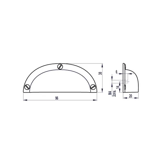 Ручка-модель FM-117 064 золото - 2