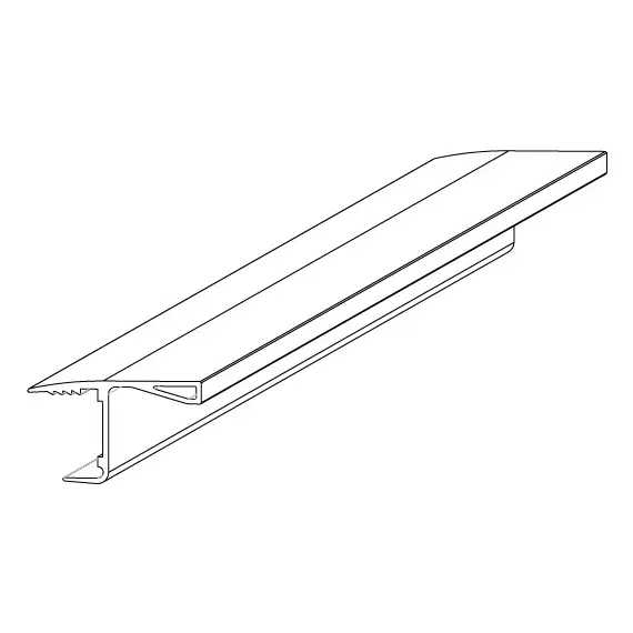 70.278.60.000.400 Профиль горизонтальный Г-образный H=18 мм Gola - 3