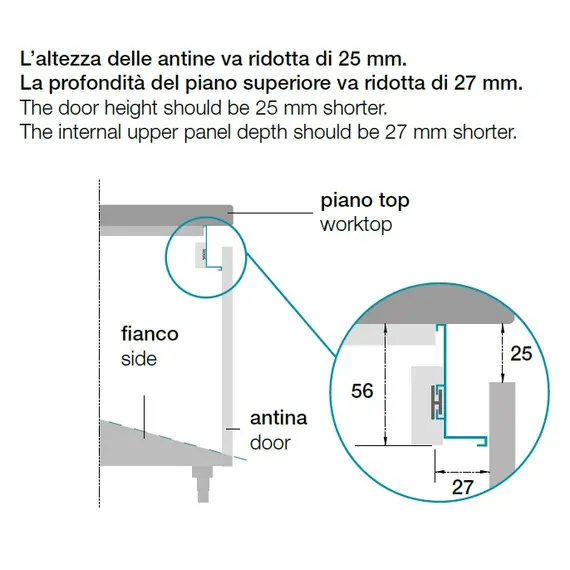 70.1035.111.00.410 Профиль горизонтальный Г-образный Gola R=0 - 3