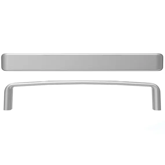 СК-01 Ручка мебельная скоба, алюминий матовый - 2