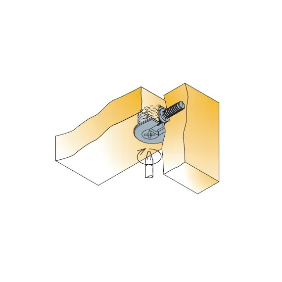 006387-861-001 Эксцентрик SYSTEM 6 DROP ON 18/19MM серебро - 2