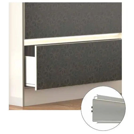 70.1023.801.00.410 Профиль горизонтальный П-образный Gola LED - 1