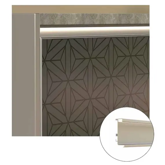 70.1024.57.00.410 Профиль горизонтальный Г-образный Gola LED - 1