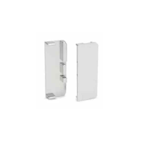 70.099.600.57.001 Заглушка закрытая (алюм.) для профиля горизонтального П-образного Gola LED