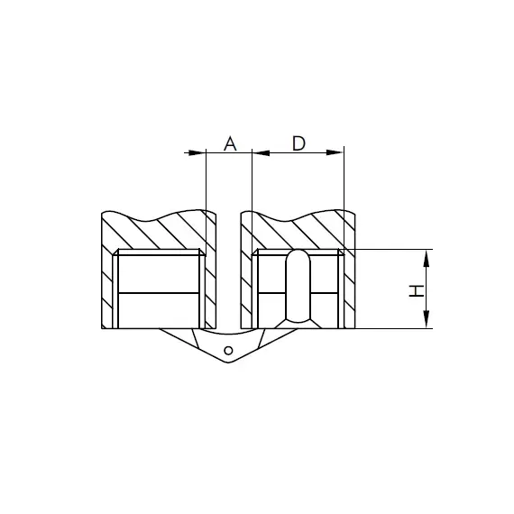 01.4512.70 Петля для столов d=12 мм - 2