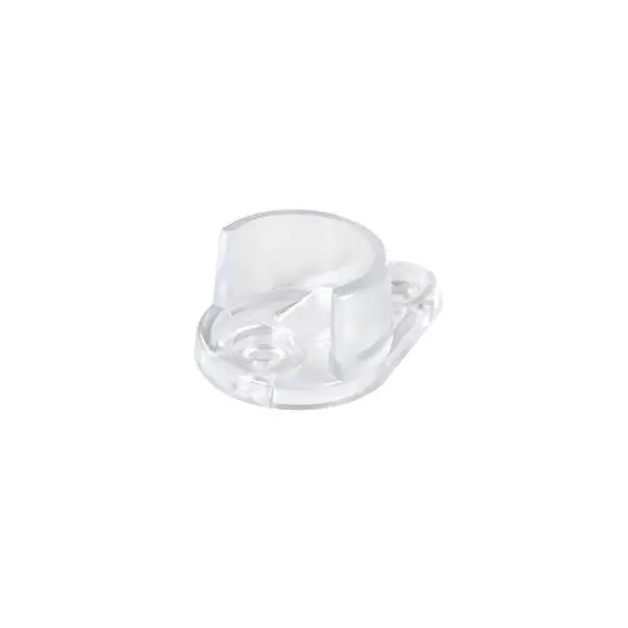 ШКП-250 Штангодержатель для круглой трубы d=25 мм, прозрачный