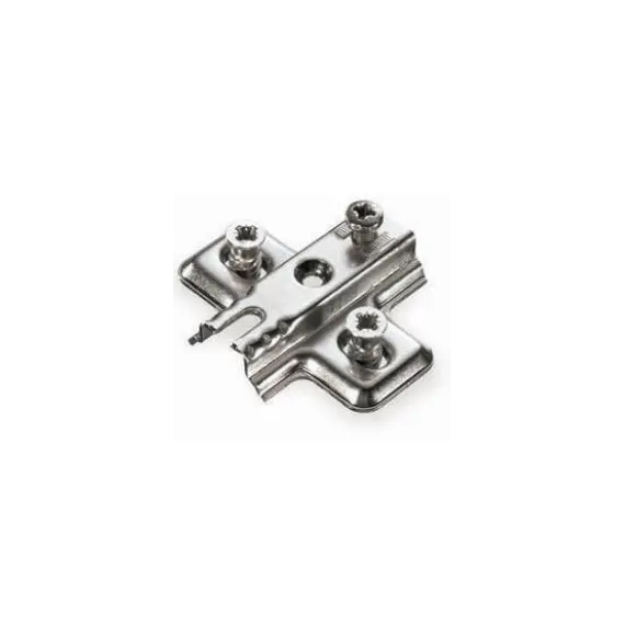 244-0L29-050-N1 Монтажная планка петли B-Type F0 мм под шурупы - 2