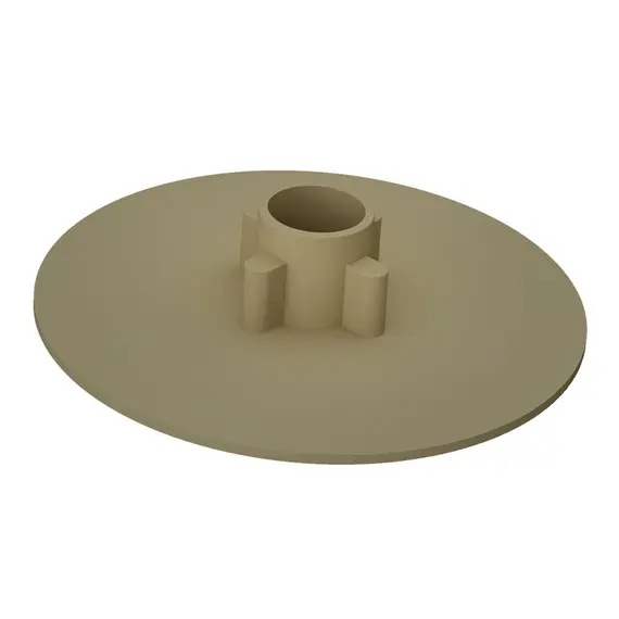 Заглушка 18 серо-беж Заглушка минификс под эксцентрик, серо-бежевый - 4