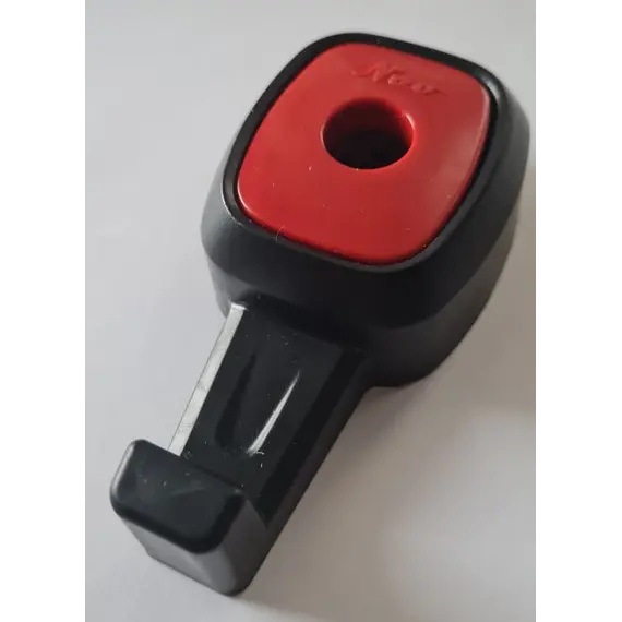 Крючок автомобильный, черно-красный