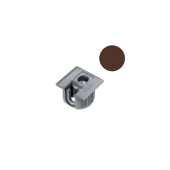 Эксцентрик SYSTEM 6 Side-entry 19 мм, установка сверху/сбоку, коричневый арт.006977-831-001