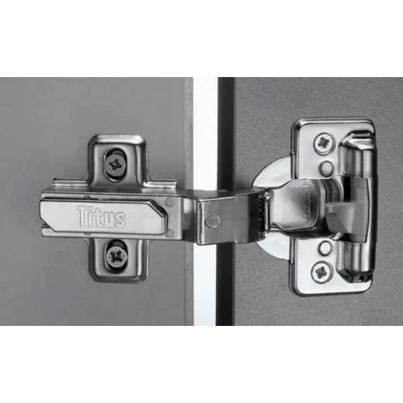 Петля мебельная Titus B-Type-i угловая 45 градусов 110/45/9 мм. Арт: 954-0154-650-00 - 4