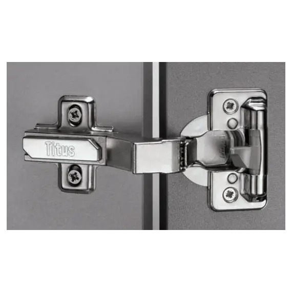 Петля мебельная Titus B-Type-i угловая 45 градусов 110/48/18 мм. Арт: 954-0168-650-00 - 10