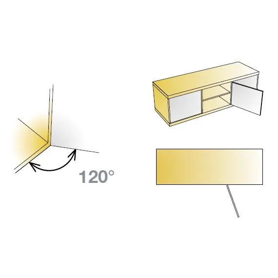 Петля T-type Glissando с доводчиком 120/45/0 мм с системой ускоренной сборки Easy-fix арт.701-0UT4-054-00 - 4