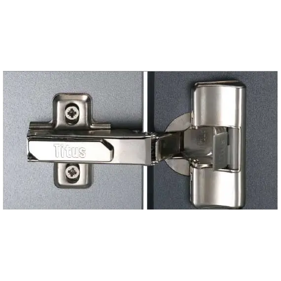 Петля мебельная Titus Basic-I 2 90 градусов 110/48/0 мм. арт.954-0800-050-00 - 4