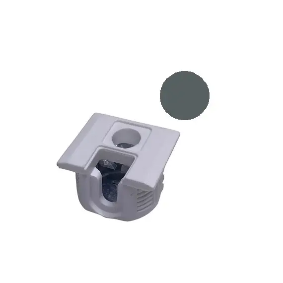 Стяжка полкодержатель, Д20, для плиты 16мм, уст. сверху, темно-серый арт.172-6975-383