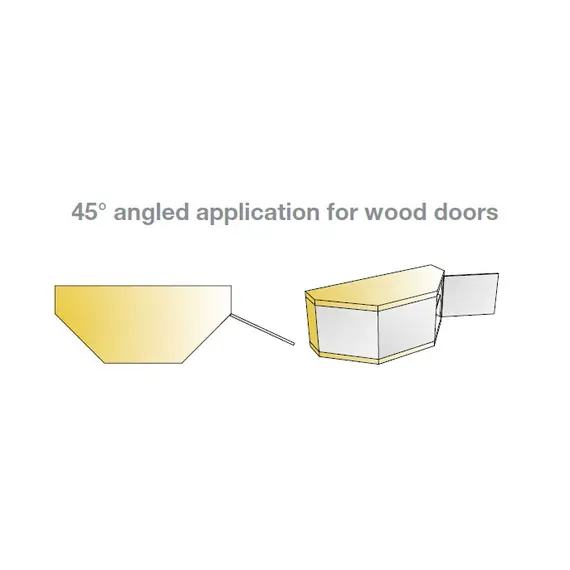 Петля T-type-i Noir Glissando с доводчиком 110/45/23 мм, 45 гр арт.701-0W59-668-00 - 4