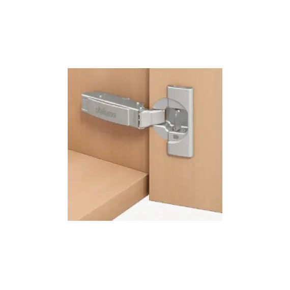 Петля Clip top Blumotion стандартная 107°, накладная, чашка петли: на шурупы, никель арт.75B1550