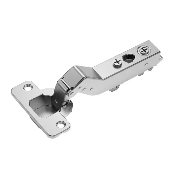 Петля 896 с доводчиком, быстрого монтажа, угол 30, 48мм, Nickel арт.896-0E54-733