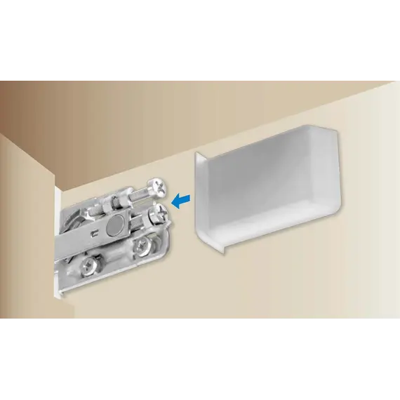 Декоративная крышка для навески Scarpi-4 левая (аналог) арт.639000013 - 1