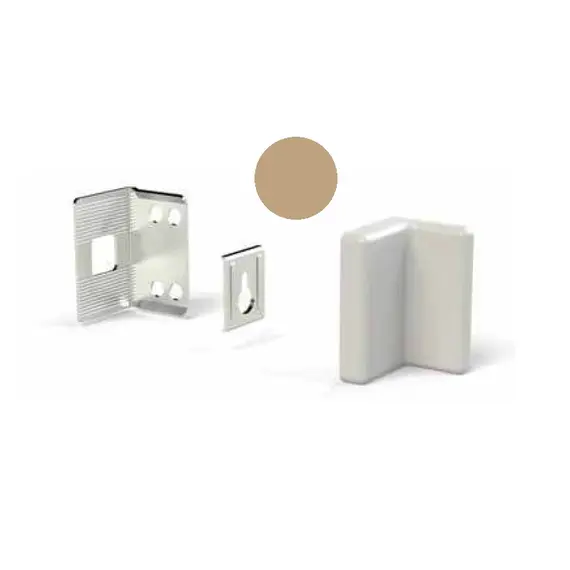 Навес шкафа без винтов бежевый, промупаковка арт.145.0099.04 - 7