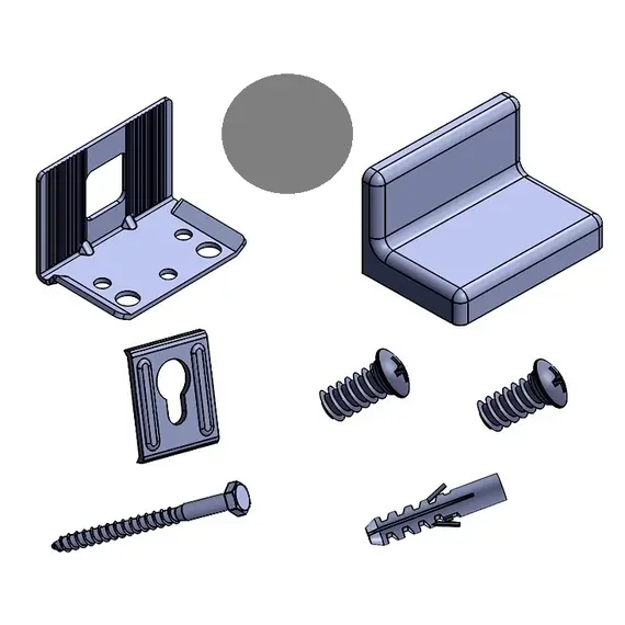 Навес мебельный, серый, индив.упаковка арт.345.AA.06.P1 - 2